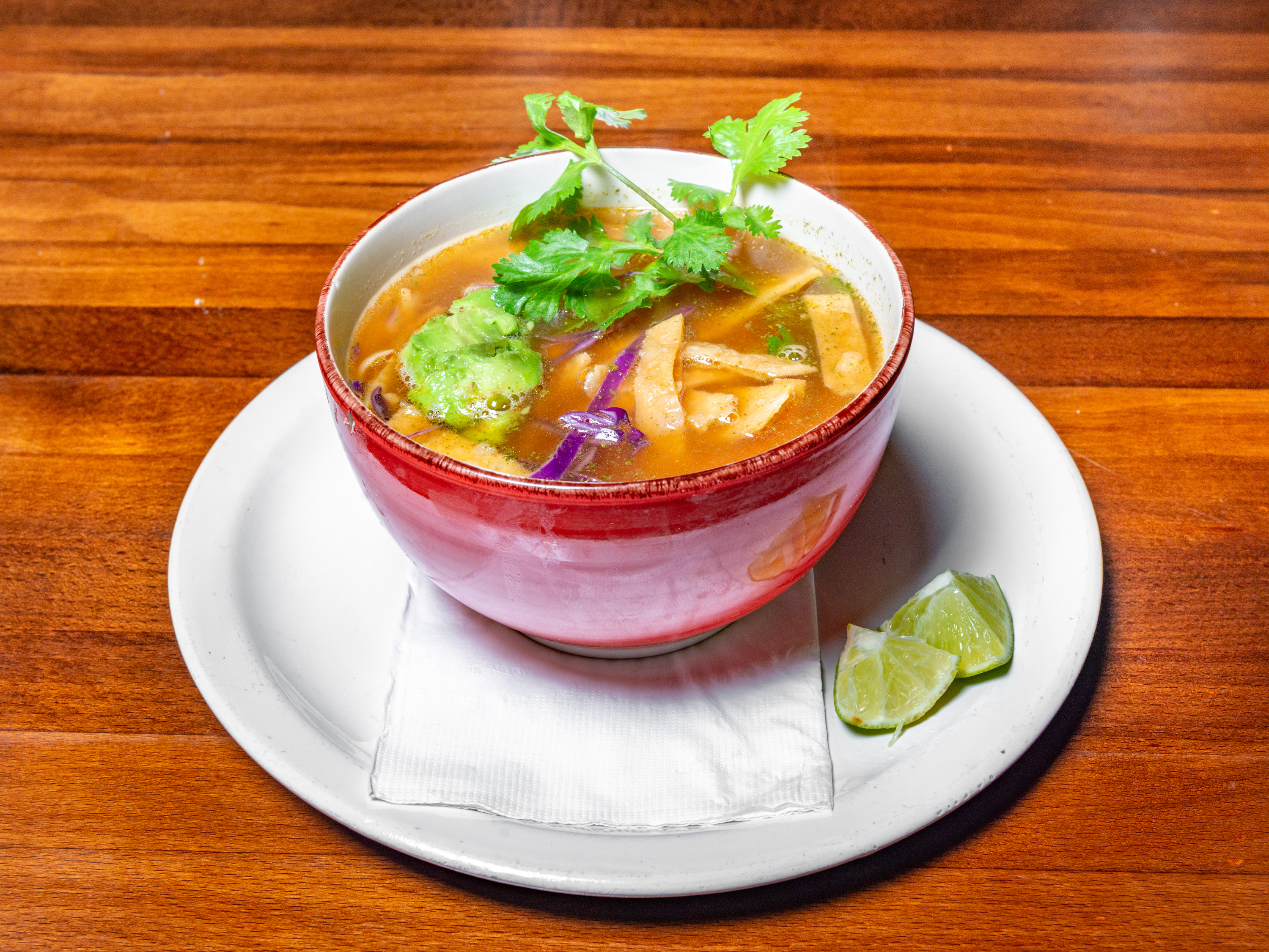 Order Tortilla Soup food online from Maria Mexican Restaurant store, Ogden on bringmethat.com