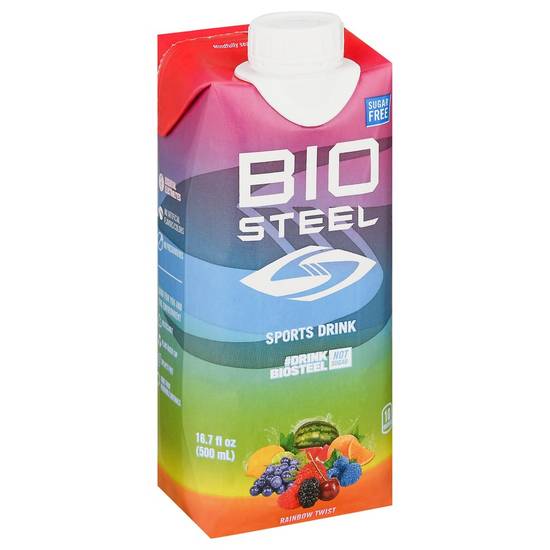 Order Biosteel Sports Drink Rainbow Twist (16.7 oz) food online from Rite Aid store, Brook Park on bringmethat.com
