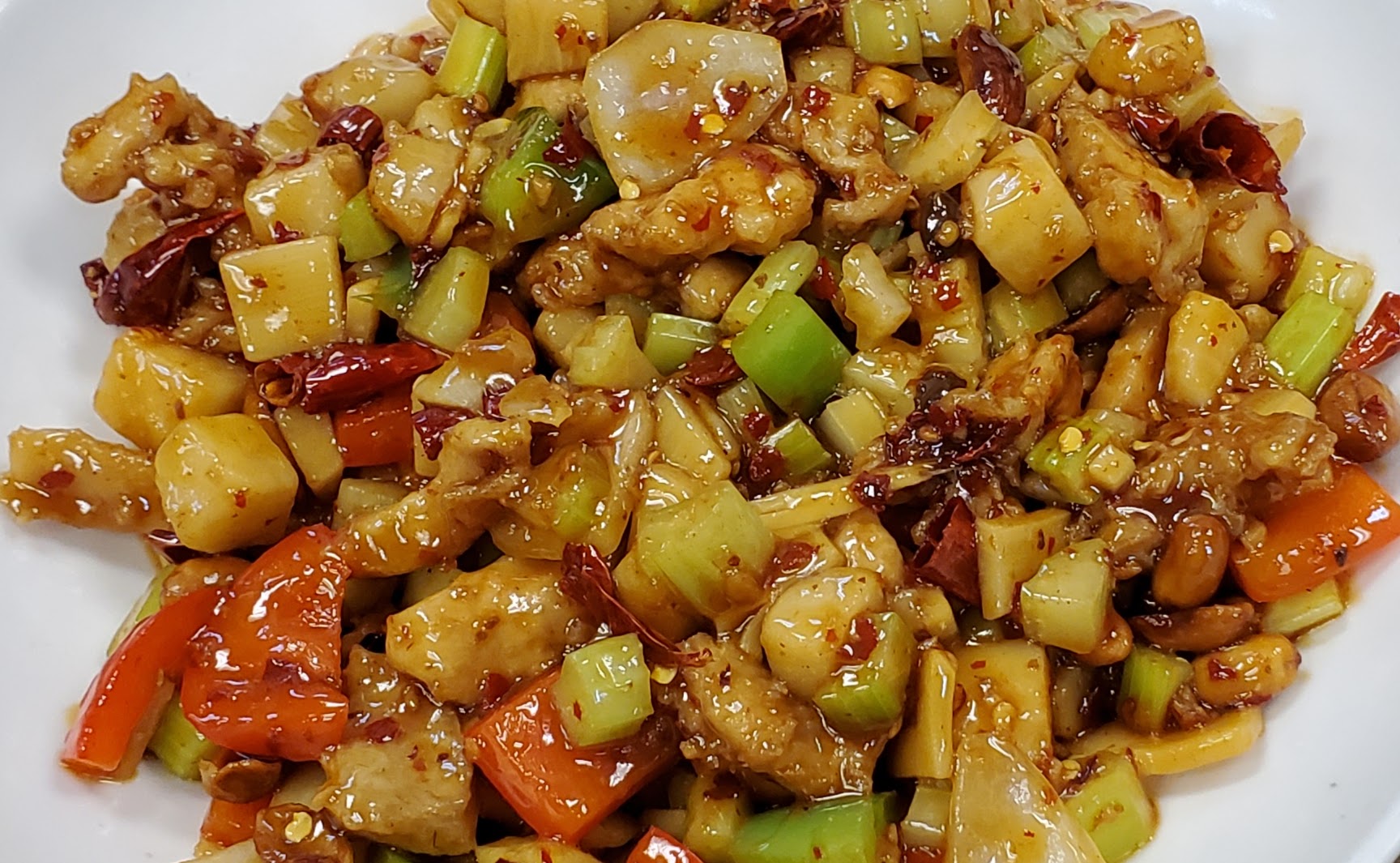 Order Kung Pao Chicken food online from China Gold store, Austin on bringmethat.com