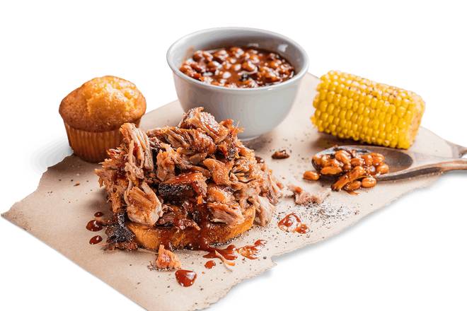 Order 1 Meat Platter food online from Famous Daves store, Roseville on bringmethat.com
