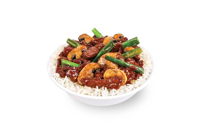 Order MONGOLIAN STEAK food online from Pick Up Stix store, San Diego on bringmethat.com