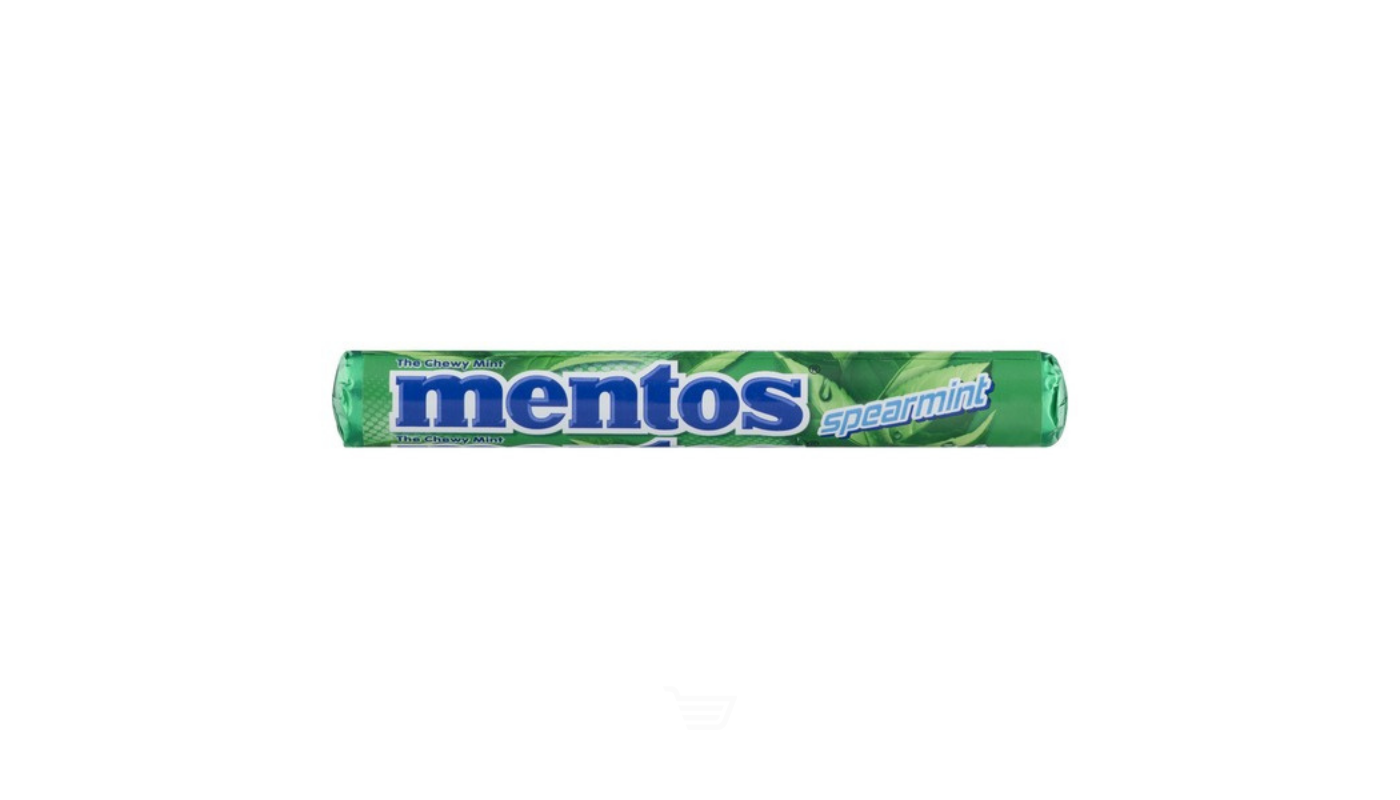Order Mentos Chewy Spearmint 1.32 oz food online from Robert Market store, Los Angeles on bringmethat.com