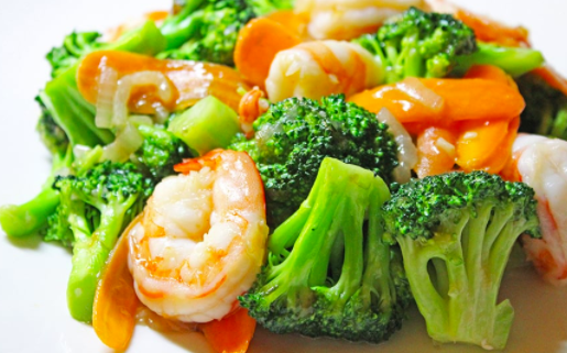 Order 61. Shrimp with Broccoli food online from China Kitchen store, Anaheim on bringmethat.com