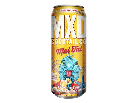 Order MXD Mai Tai - 16oz Can food online from American Spirits Beverage Co store, Dallas on bringmethat.com