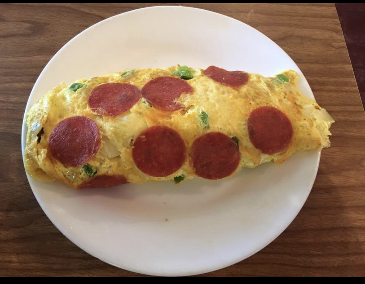 Order Our Famous Carlucci Omelette food online from All Star Bagel By Dave store, Point Pleasant on bringmethat.com