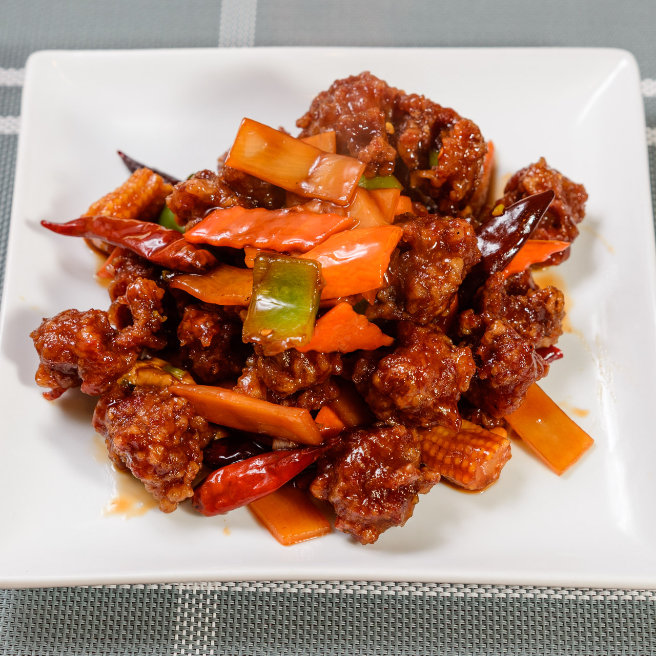 Order 12. Crispy Beef Chef's Special food online from Oriental Cafe store, Rockville on bringmethat.com