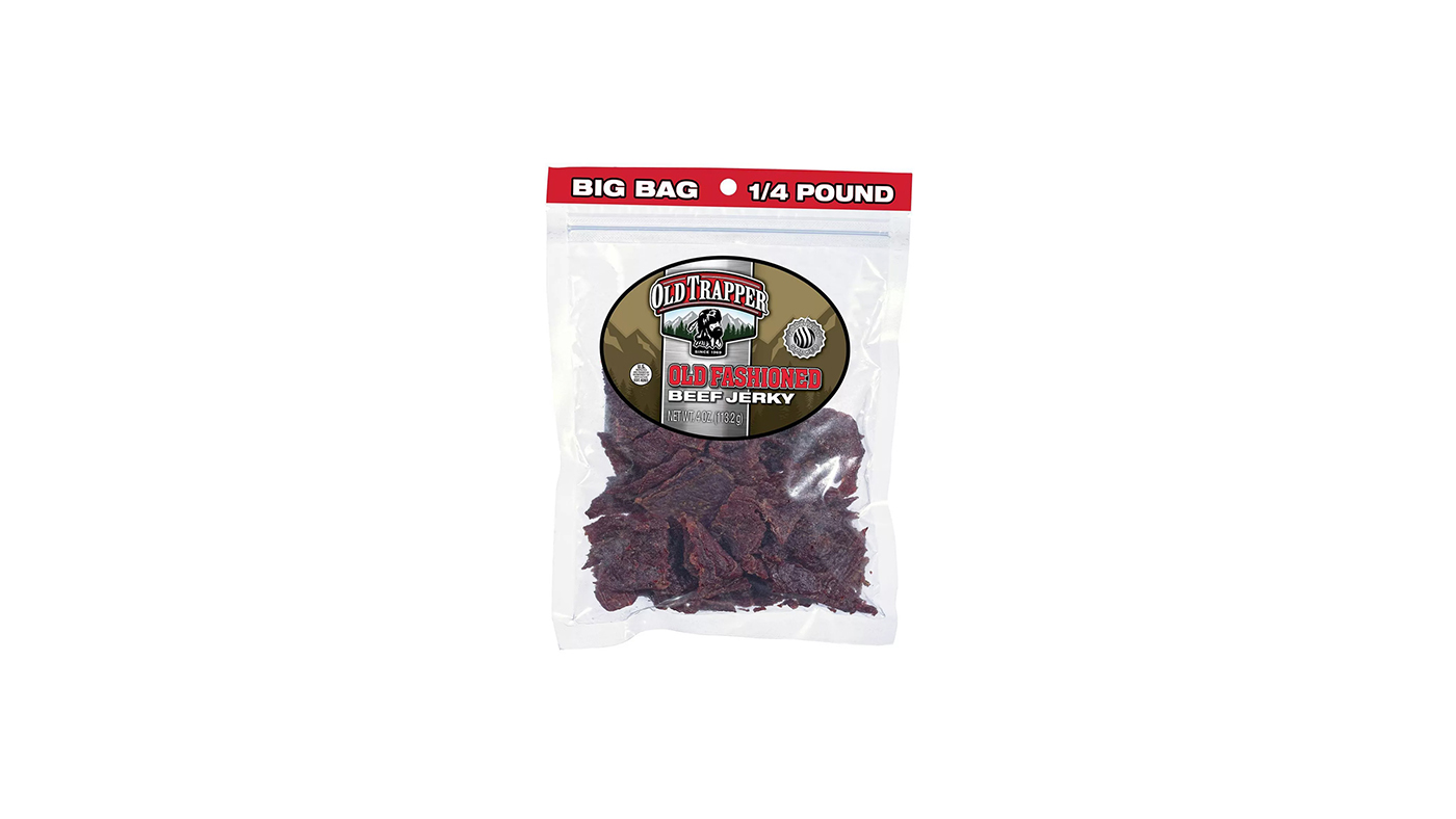 Order Old Trapper Old Fashioned Beef Jerky 10oz food online from Chevron Extramile store, Fountain Valley on bringmethat.com