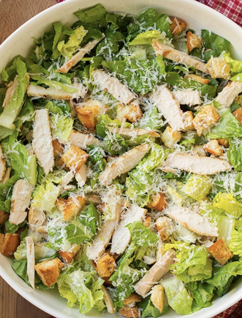 Order Grilled Chicken Caesar Salad food online from Lit Sports Lounge & Grill store, New Rochelle on bringmethat.com