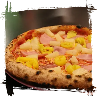 Order 10" Hawaiian Fire Pizza food online from 1000 Degrees Pizza Salad Wings Of Windwood store, Cleveland on bringmethat.com