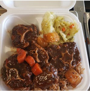 Order Oxtail food online from Jamaica Drumpon Jerk store, Cleveland on bringmethat.com