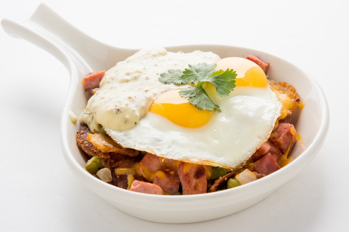 Order Country Skillet food online from The Broken Yolk Cafe store, Mission Viejo on bringmethat.com