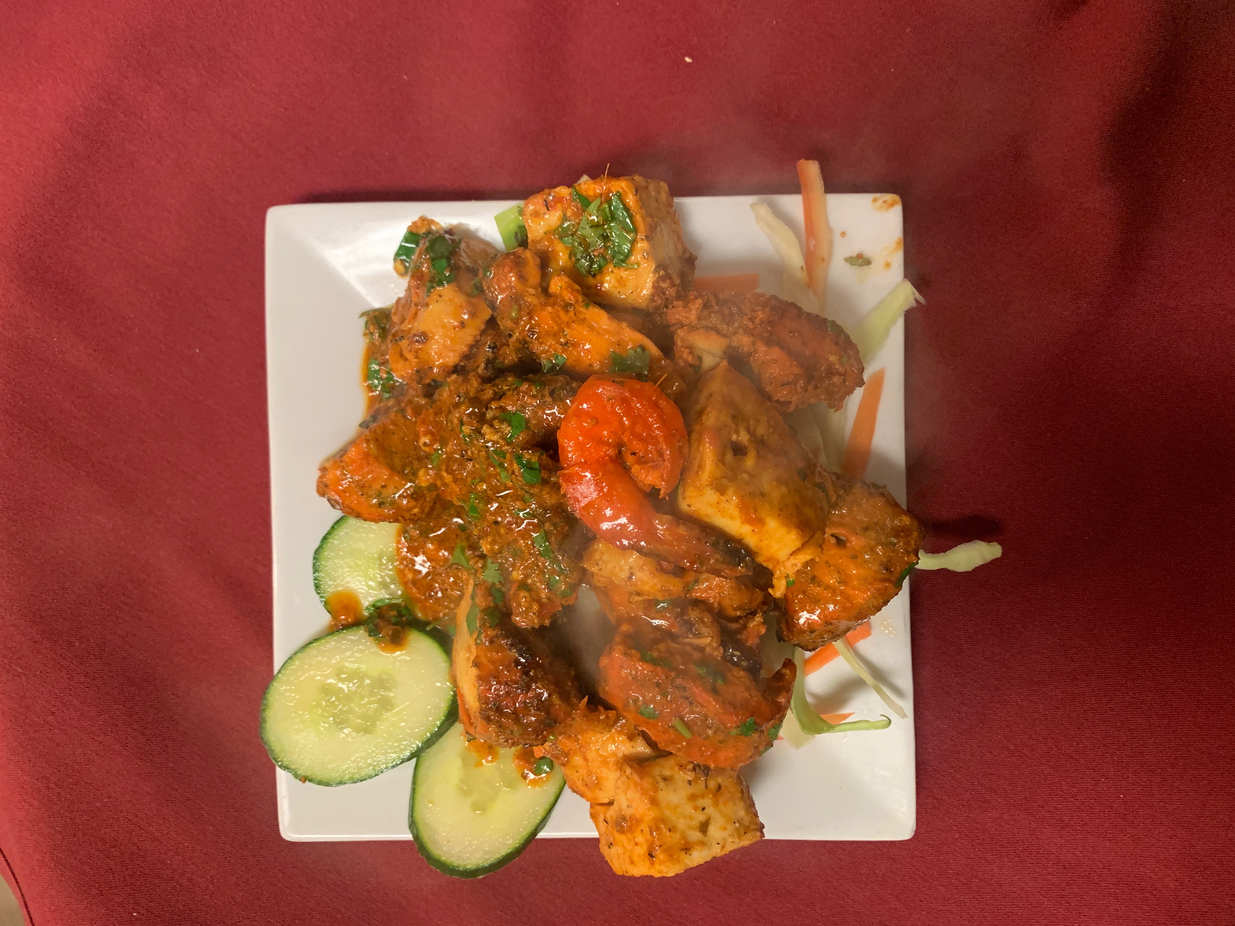 Order  Assorted Vegetarian Platter food online from Royal Spice store, Linthicum Heights on bringmethat.com