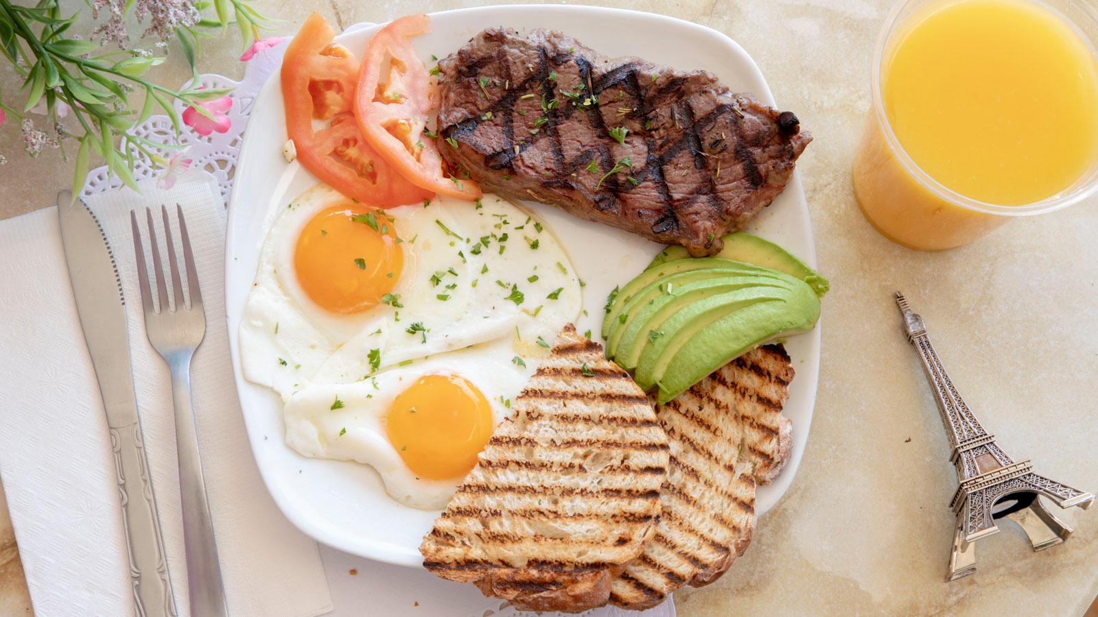 Order Steak & Eggs food online from Rendez Vous store, Corona Del Mar on bringmethat.com