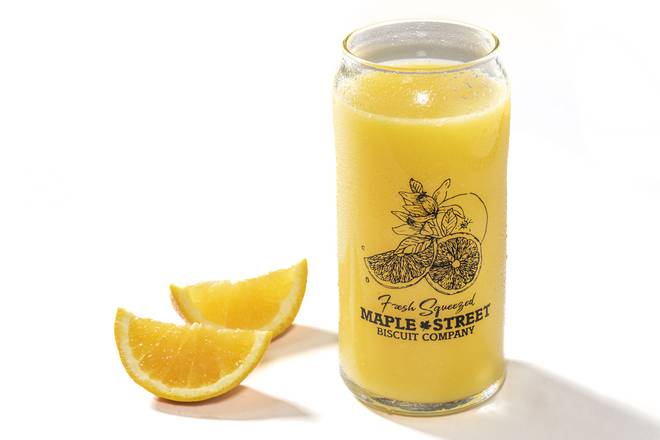 Order Fresh-Squeezed Orange Juice 12oz food online from Maple Street Biscuit Company store, Knoxville on bringmethat.com