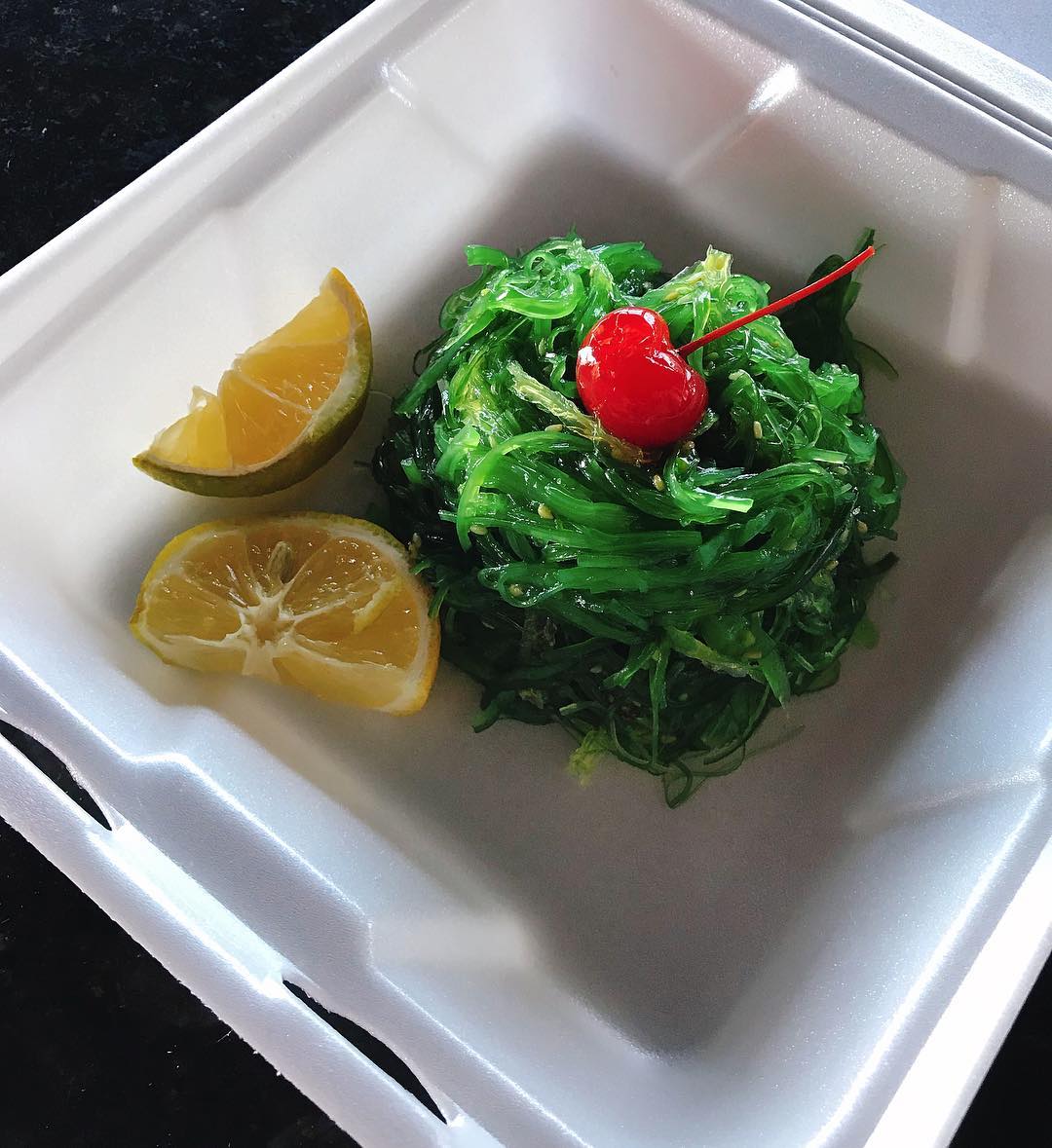 Order 6. Seaweed Salad food online from Chopstix Asian Diner store, Tucson on bringmethat.com
