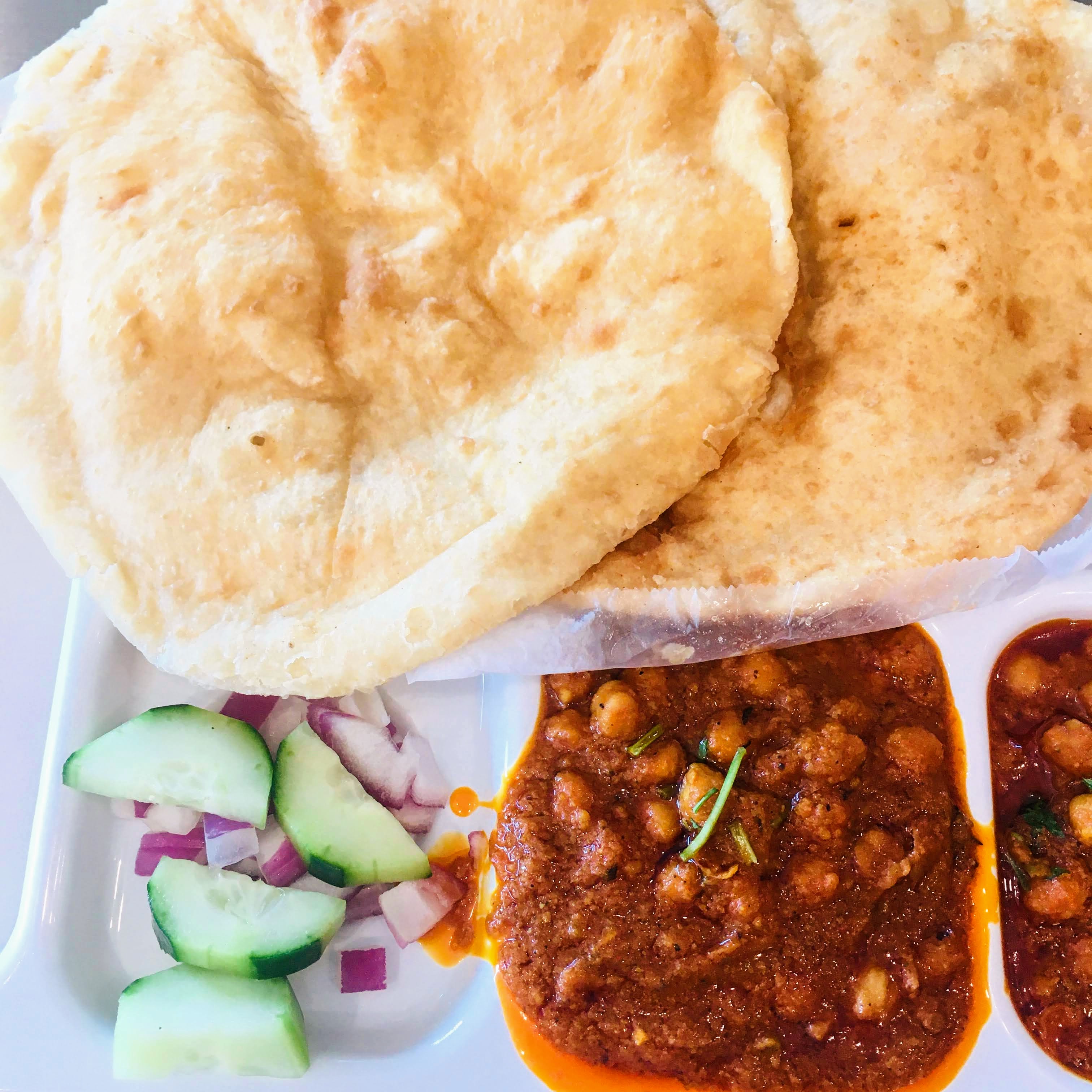 Order Chole Bhature food online from Manchurian Indian Cuisine store, West Sacramento on bringmethat.com