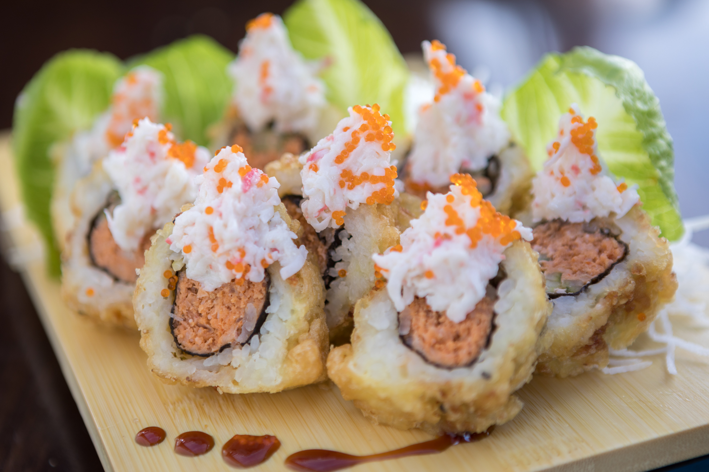 Order Crown Spicy Tuna Roll food online from Yo Sushi store, Albany on bringmethat.com