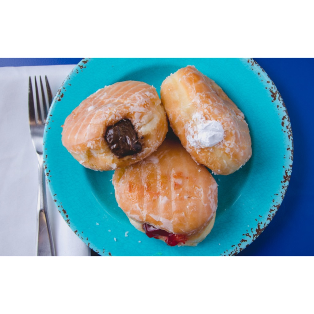 Order Chocolate Filled Donut food online from Ashley Donuts store, Houston on bringmethat.com