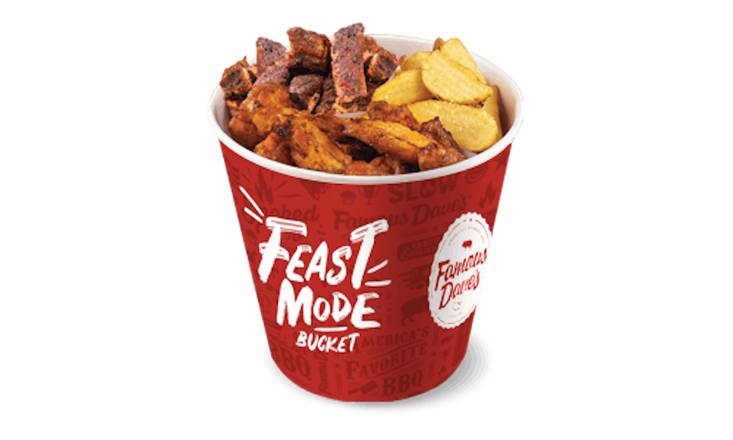 Order Build Your Own Bucket  food online from Famous Dave's store, Cedar Falls on bringmethat.com