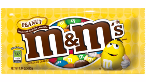 Order M&M'S Peanut 1.74 oz food online from Cafe Verdi Rebel store, Las Vegas on bringmethat.com