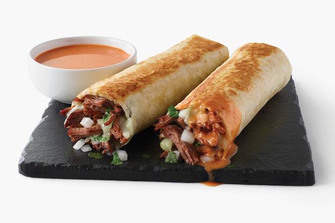 Order 2 Shredded Beef Burrito Grillers  food online from El Pollo Loco store, Livermore on bringmethat.com