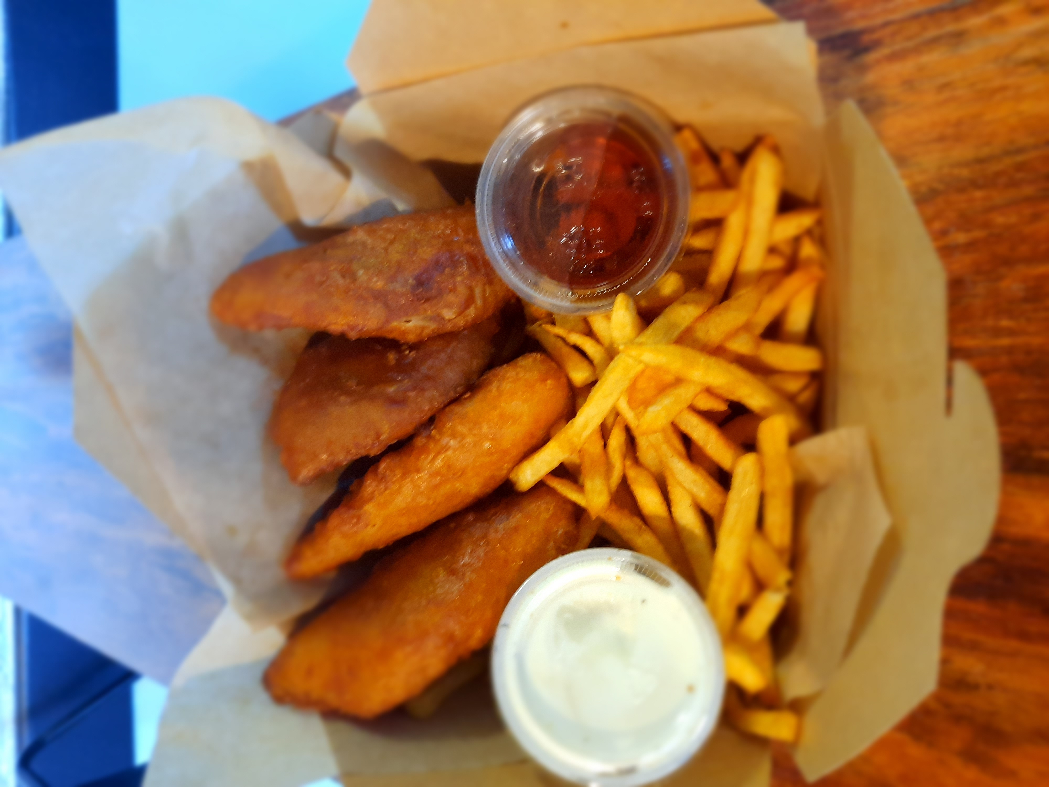 Order FISH N CHIPS food online from Lollicup Fresh store, Oceanside on bringmethat.com
