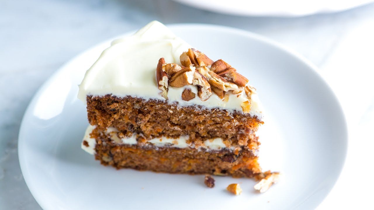Order Carrot Cake - Dessert food online from Bazzano's Pizza store, Plattsburgh on bringmethat.com