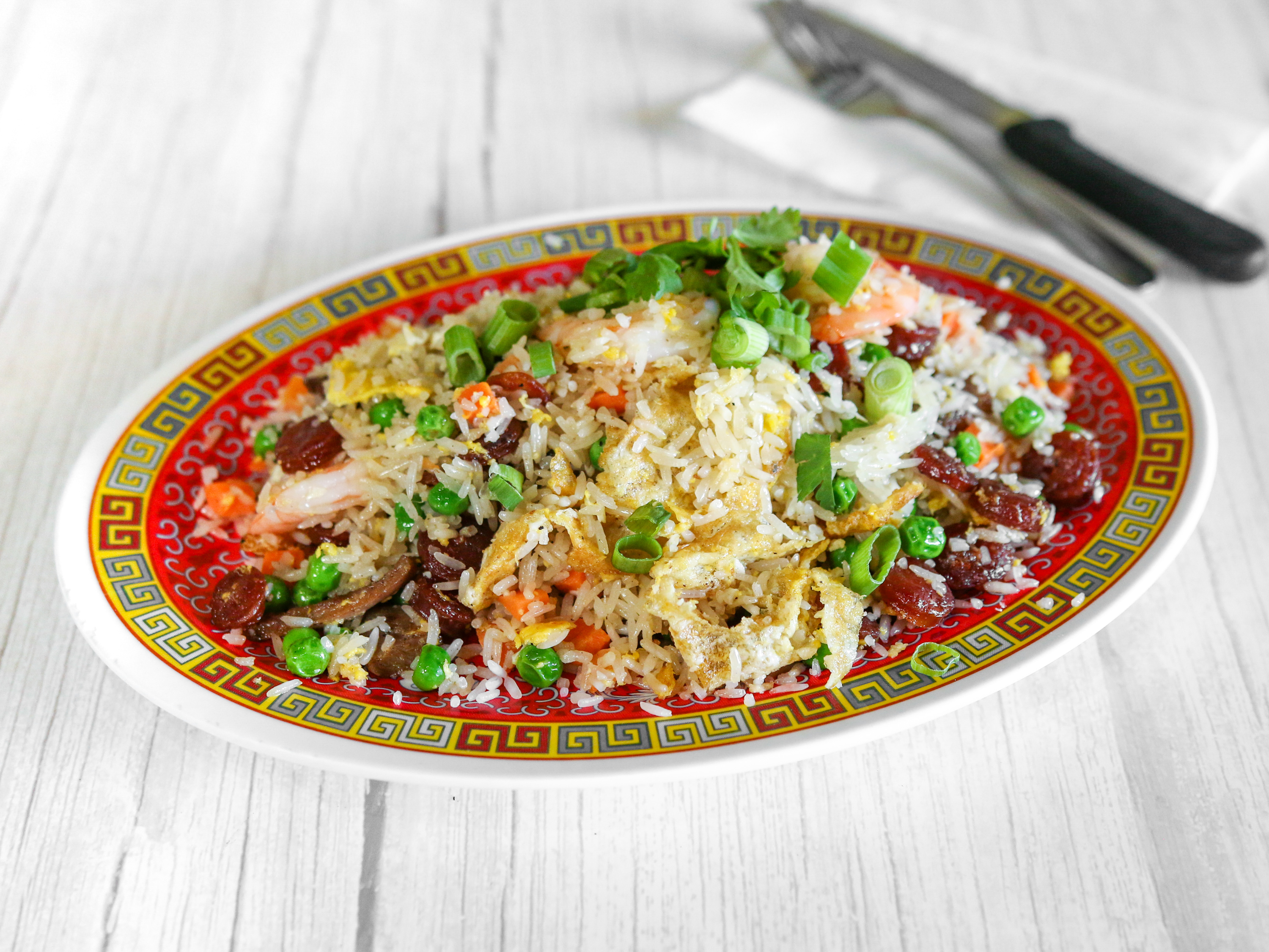 Order 104. Combination Fried Rice food online from Maison De Pho store, Foothill Ranch on bringmethat.com