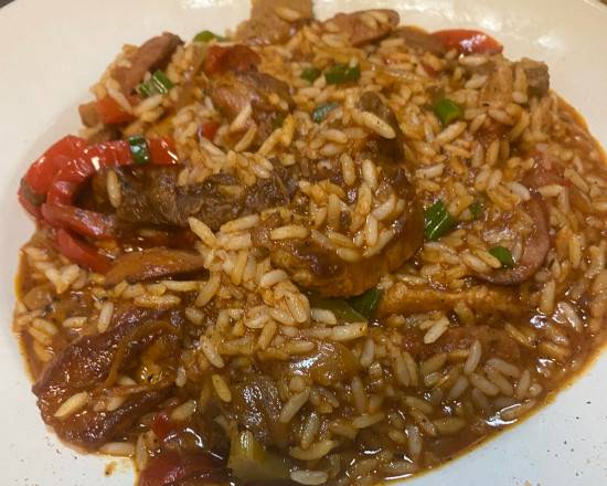 Order Country Jambalaya (Gluten Free) food online from High Street Caffe store, West Chester on bringmethat.com