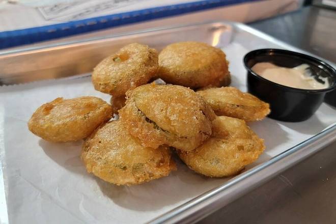 Order Beer Battered House Pickles food online from The Maple Waukegan store, Waukegan on bringmethat.com