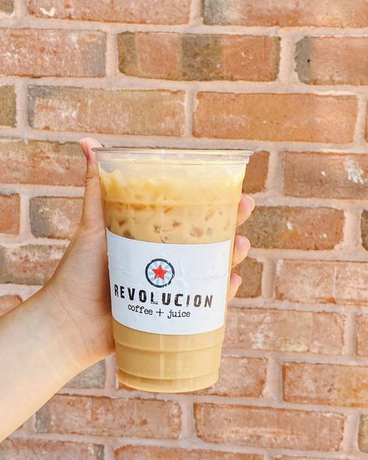 Order Cold Brew Latte food online from Revolucion Coffee And Juice @The Rim store, San Antonio on bringmethat.com