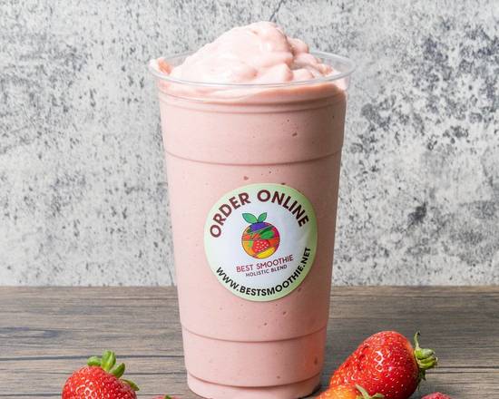 Order Strawberry SKINNY food online from Best Smoothie store, Lawrenceville on bringmethat.com