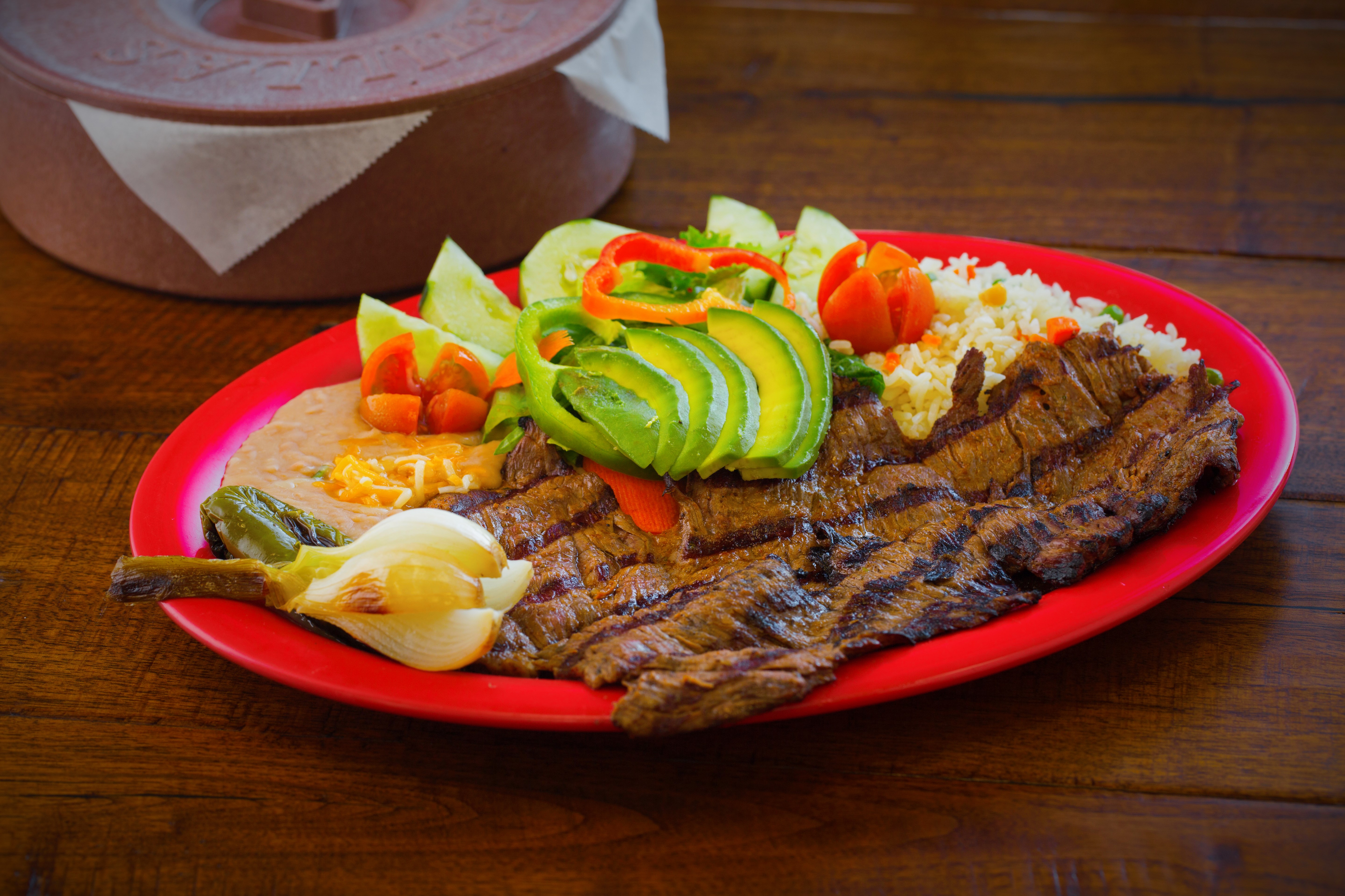 Order Carne Asada food online from Tortas Sinaloa store, Santa Ana on bringmethat.com