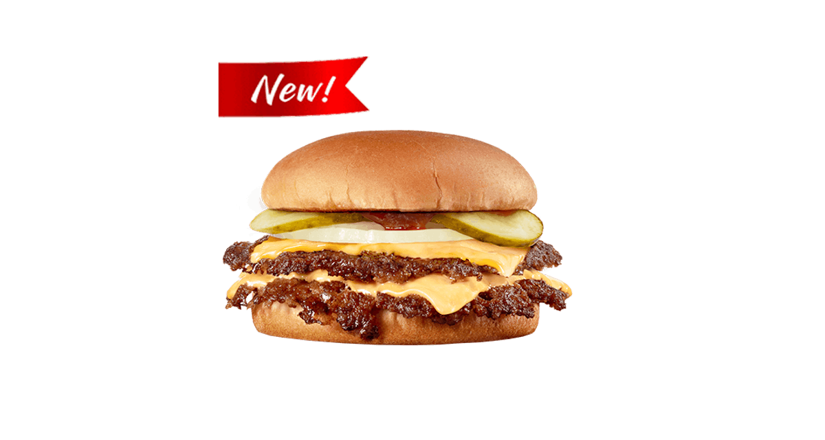 Order Double Steakburger Double Cheese  food online from Steak N Shake store, Indianapolis on bringmethat.com