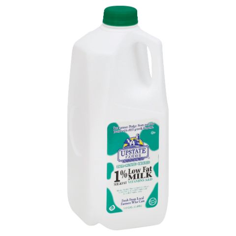 Order Upstate Farms 1% Milk 1 Half Gallon food online from 7-Eleven store, Hilton on bringmethat.com