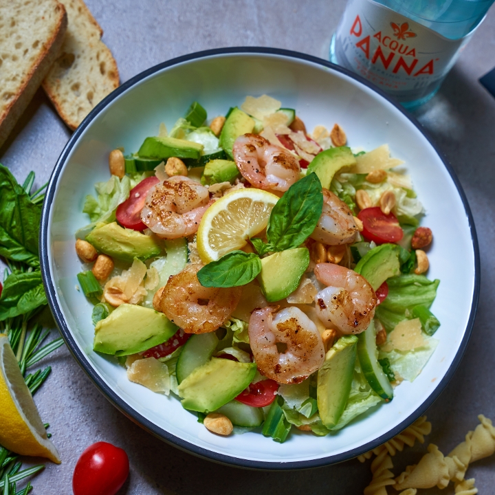 Order Scampi & Avocado Salad food online from The Bella Ciao store, Charlotte on bringmethat.com