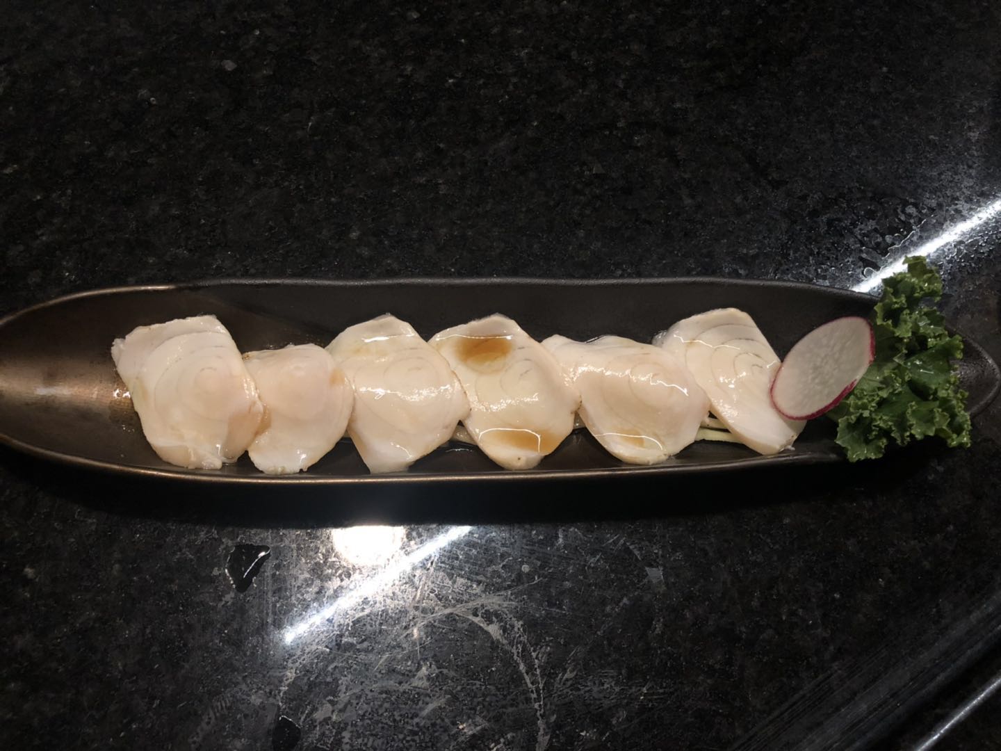 Order Truffle White Tuna food online from Unagi Sushi store, Troy on bringmethat.com