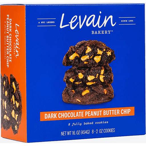 Order Levain Bakery Dark Chocolate Peanut Butter Cookies  (8 CT) 138287 food online from BevMo! store, Greenbrae on bringmethat.com