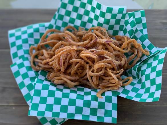 Order Fried Onion Strings food online from Belly Acres store, Memphis on bringmethat.com