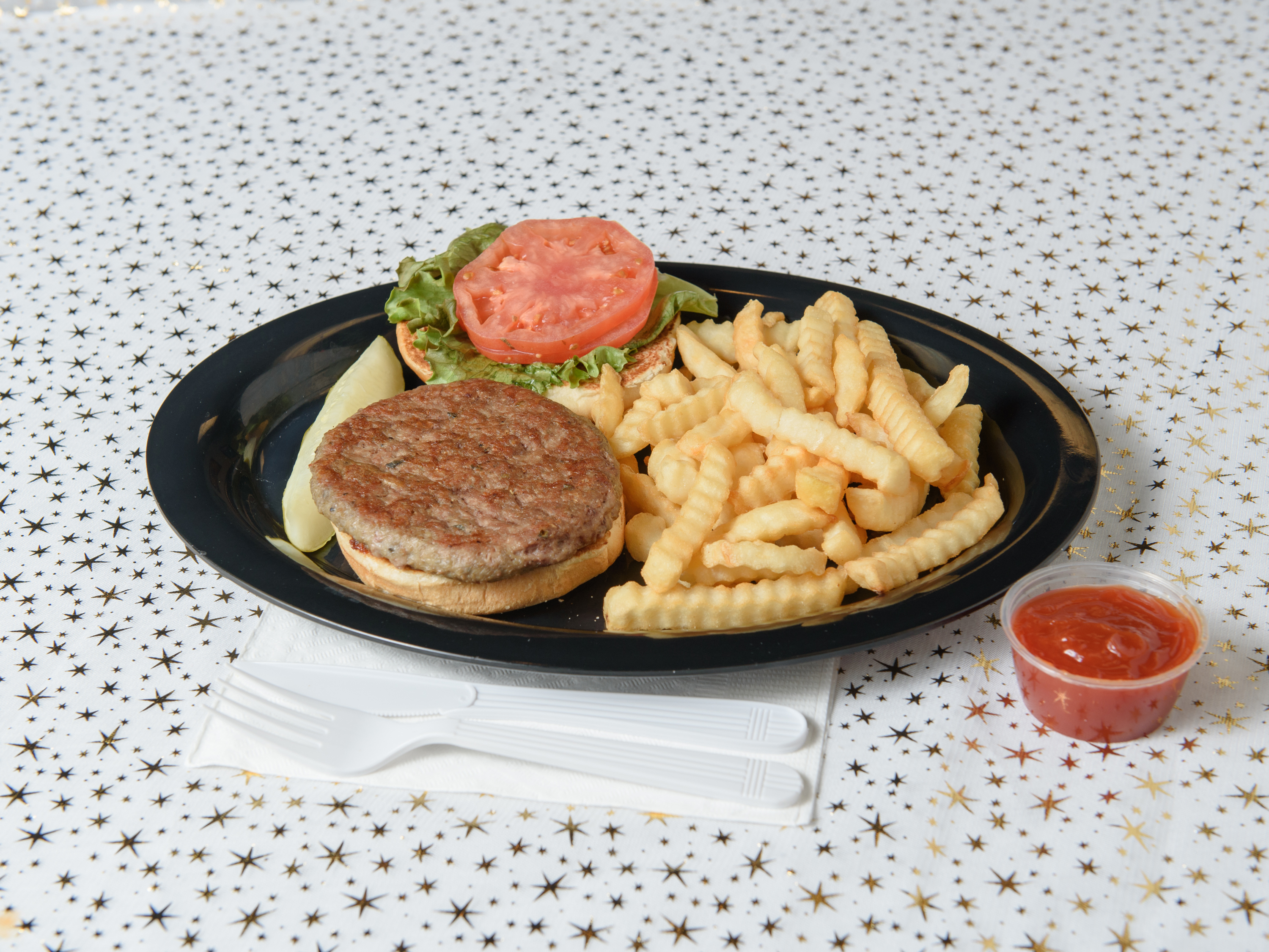 Order The Turkey Burger food online from Hollywood Blvd. store, Woodridge on bringmethat.com