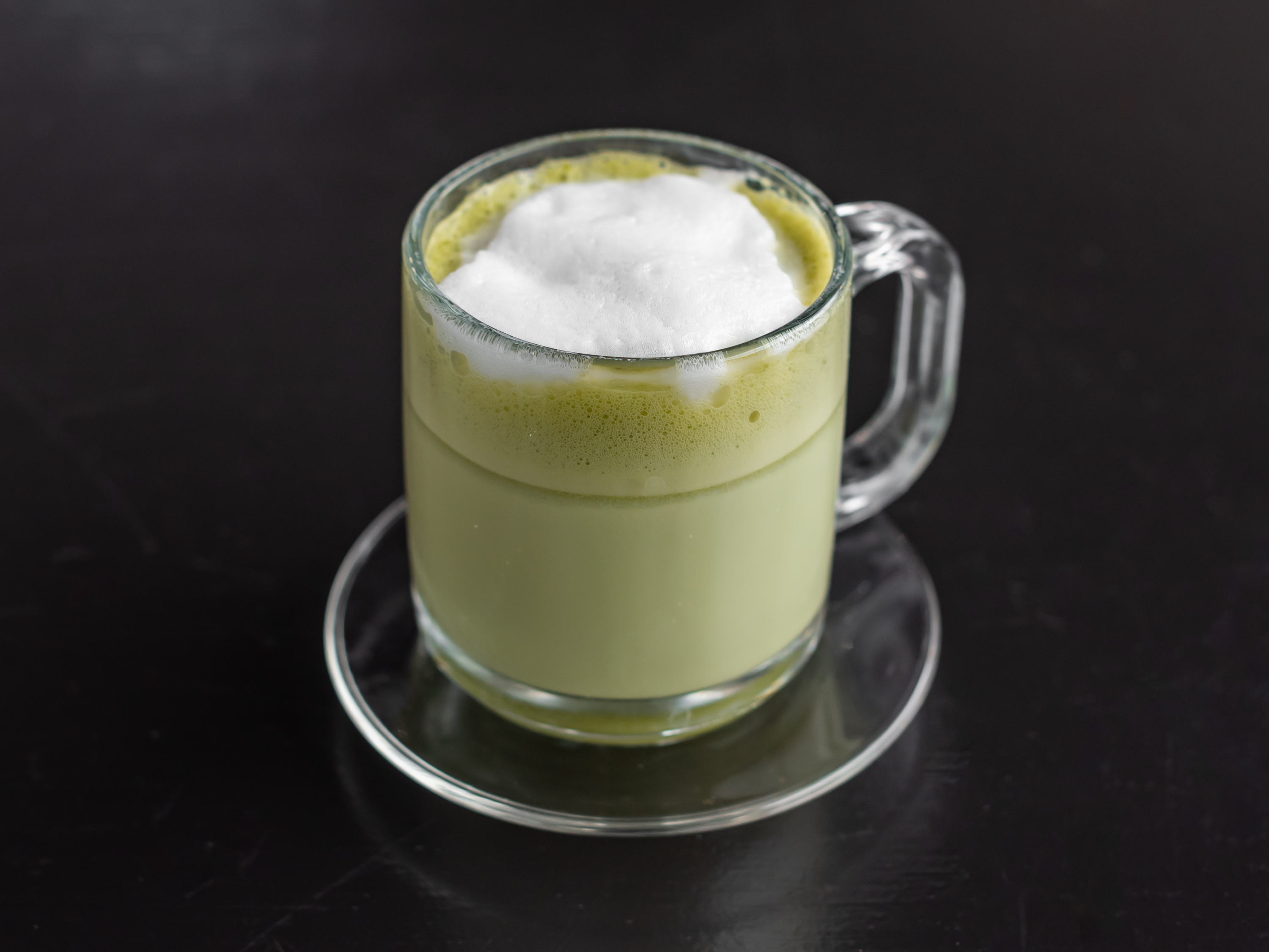 Order Matcha Green Tea Latte food online from Dads Kitchen store, Indianapolis on bringmethat.com
