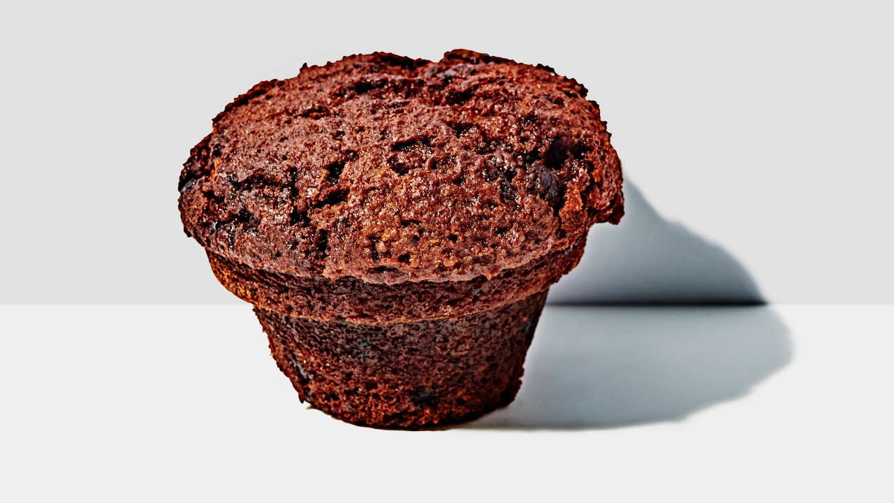 Order Banana Chocolate Chip Muffin (GF) food online from Gregorys Coffee store, Washington on bringmethat.com