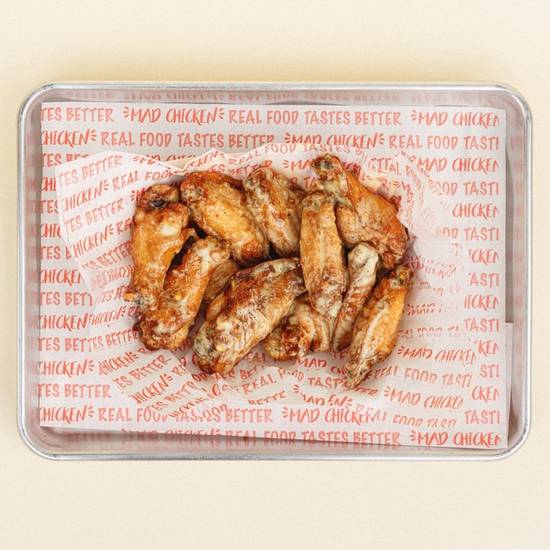 Order 10 TRADITIONAL WINGS * food online from Mad Chicken store, Milwaukee on bringmethat.com