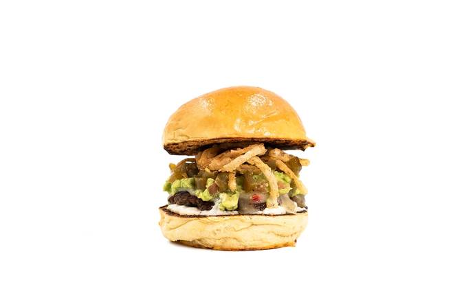 Order THE JALAPENO BURGER food online from Samburgers store, San Diego on bringmethat.com