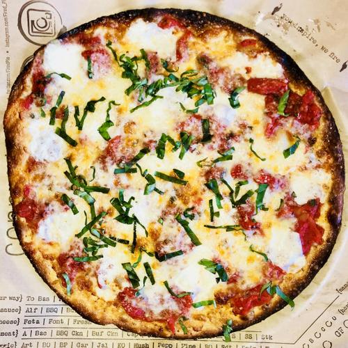 Order Margherita Pizza (830 Cal) food online from Fired Pie store, Mesa on bringmethat.com