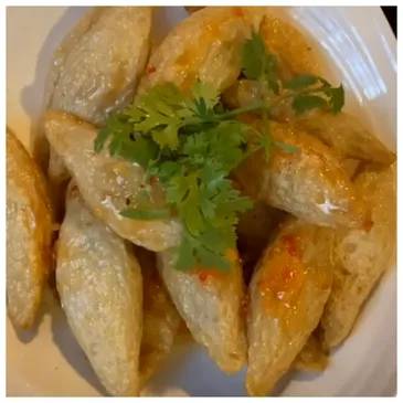 Order Fried Rugby fish ball food online from Queen of Thai Cuisine store, Gardena on bringmethat.com