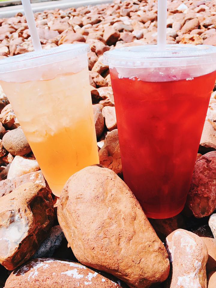 Order Flavored Iced Tea food online from Denovo Coffee store, Tomball on bringmethat.com