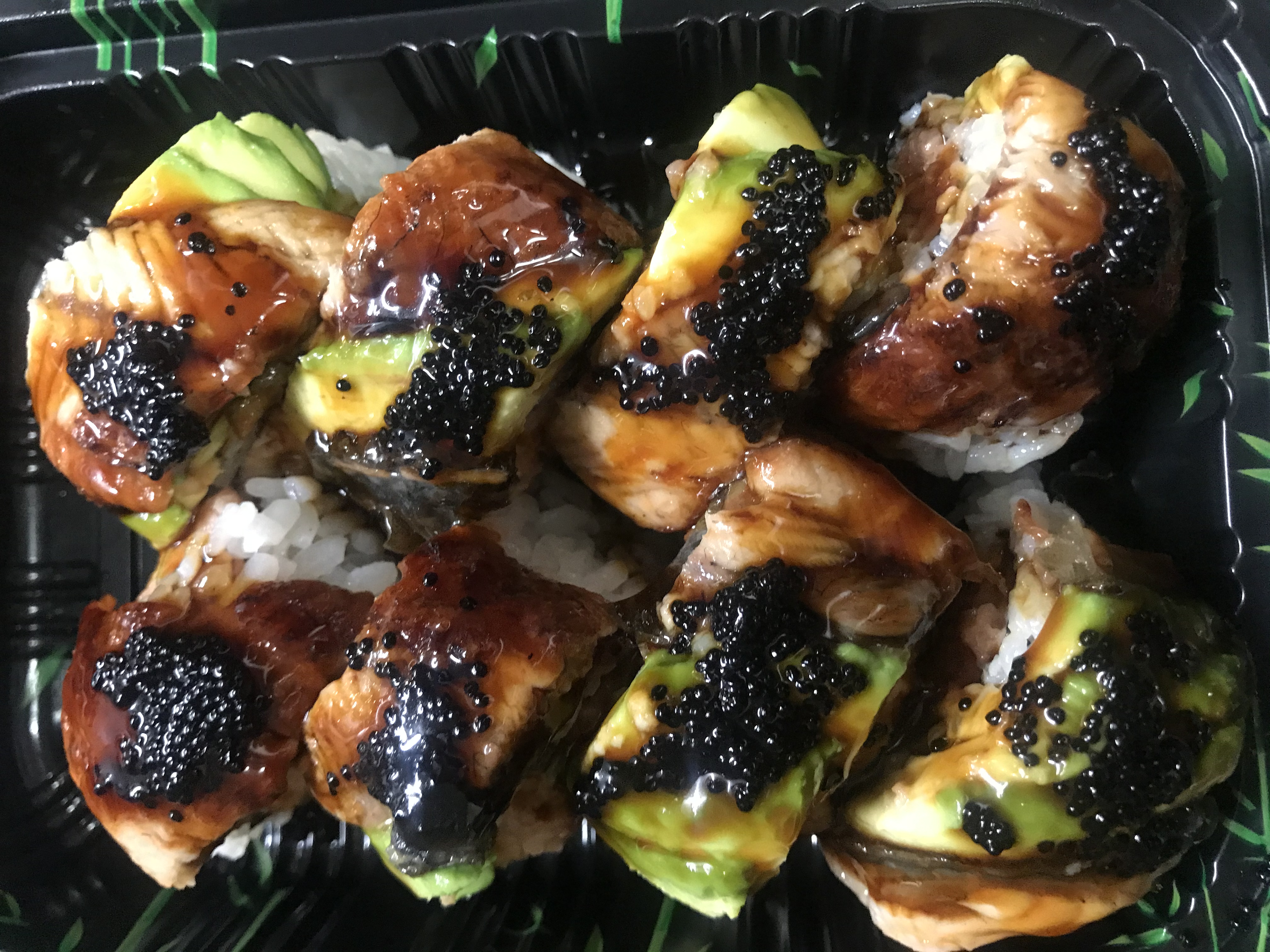 Order 58. Black Dragon Roll food online from Abace sushi store, New York on bringmethat.com