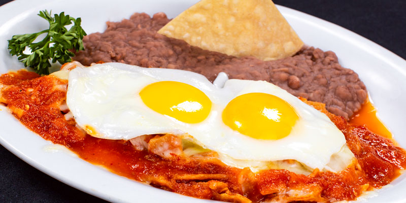 Order Chilaquiles Rancheros - Chicken food online from Danny Restaurant store, Laredo on bringmethat.com