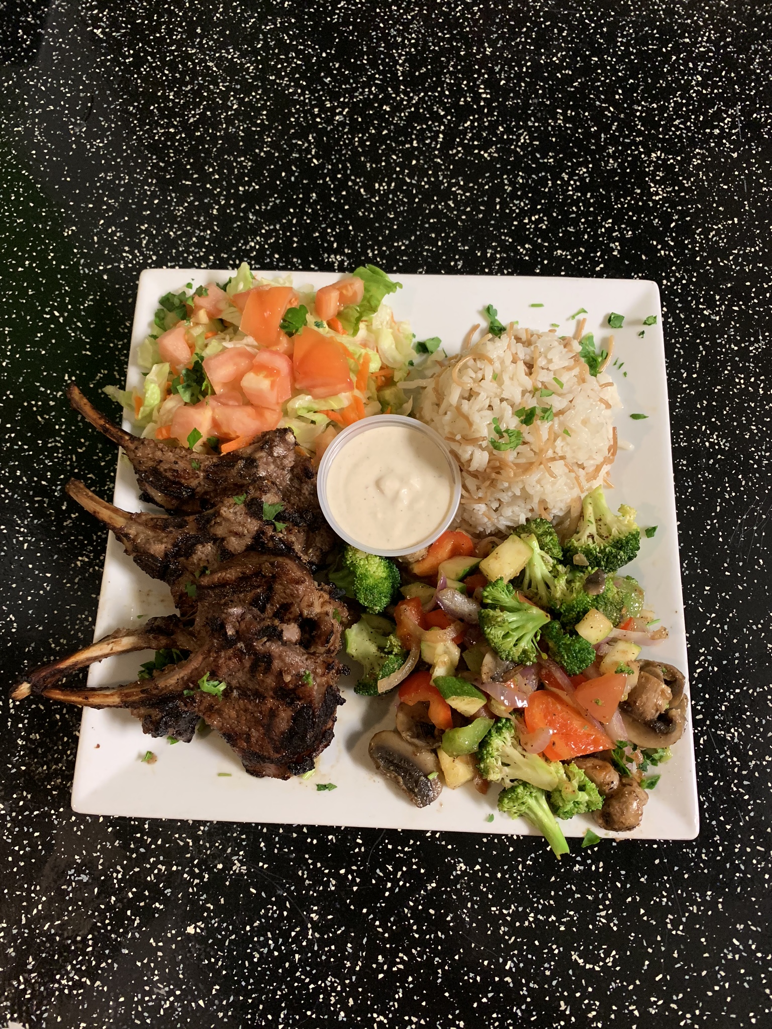 Order Lamb Chops food online from Al Pacino Cafe store, Pikesville on bringmethat.com